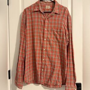 Faherty Casual Plaid Button Down Shirt